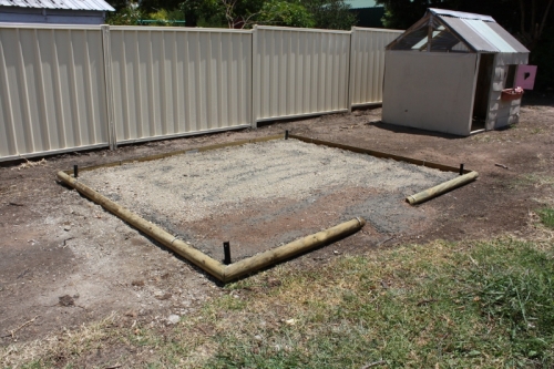 Moving An Aluminium Garden Shed - Our Family Projects